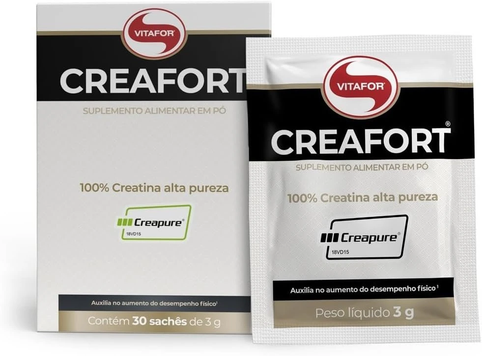 Vitafor – Creafort Creatina Creapure – 30 Sachês 3g — Creatina | Farmácia Resyla