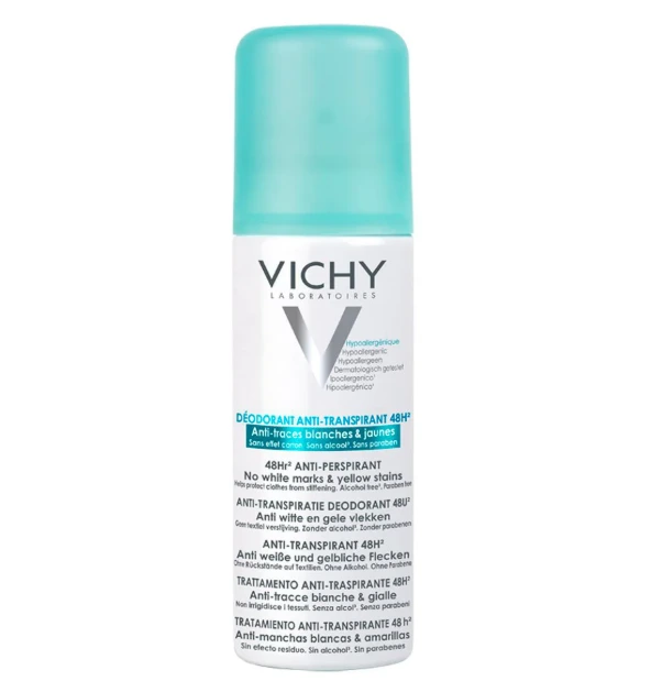 Desodorante Vichy Antitranspirante 48h 125ml — Vichy | Farmácia Resyla
