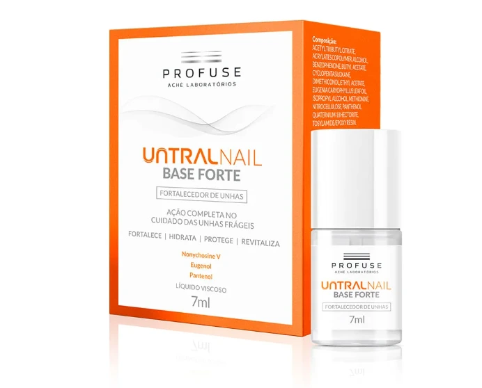 Fortalecedor de Unha Untralnail Base Forte Profuse 7ml — Profuse | Farmácia Resyla