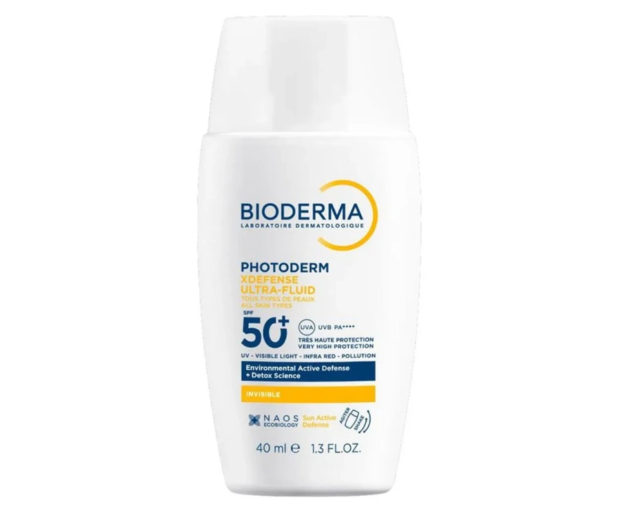 Protetor Solar Facial Bioderma Photoderm XDefense Ultra-Fluid Sem Cor FPS50+ 40 ml — Bioderma | Farmácia Resyla