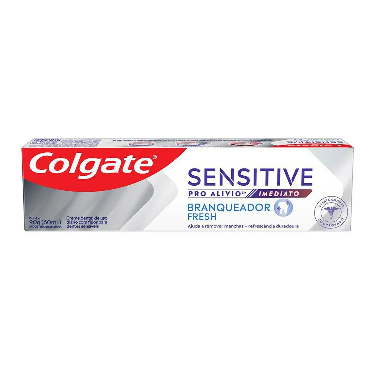 Creme Dental Colgate Sensitive Pro Alívio Imediato Branqueador 90g — Colgate | Farmácia Resyla