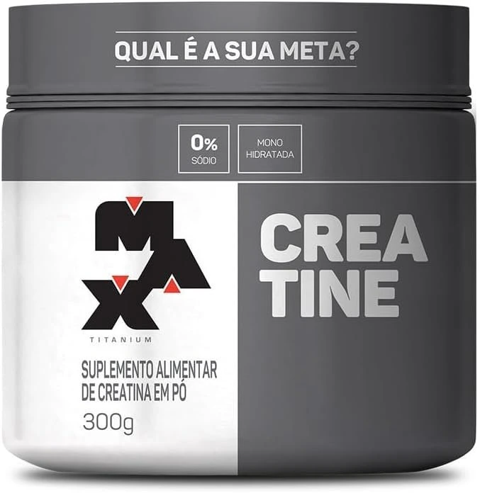 Max Titanium Creatina – Suplemento alimentar de creatina em pó, 300g — Max Titanium | Farmácia Resyla