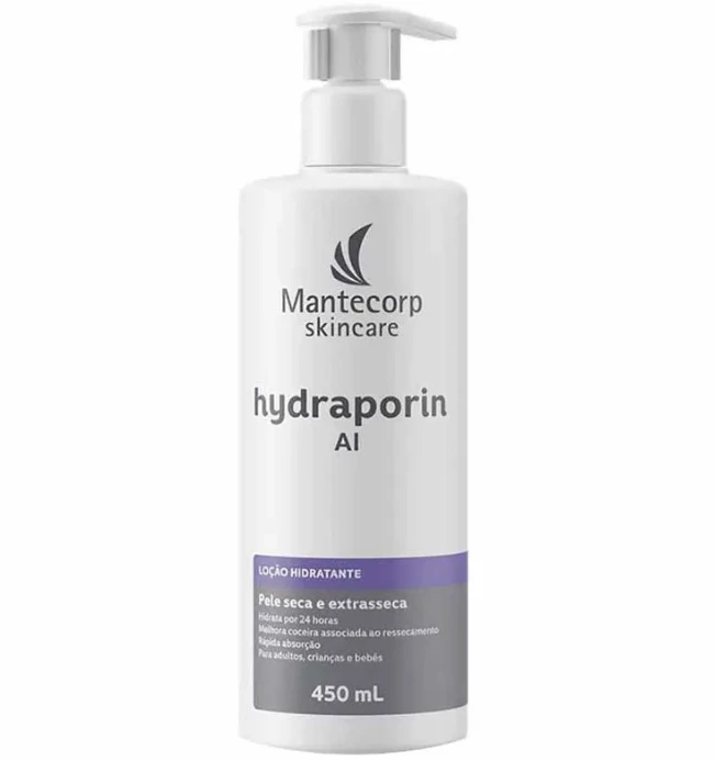 Loção Hidratante corporal Mantecorp Hydraporin AI 450ml — Mantecorp | Farmácia Resyla
