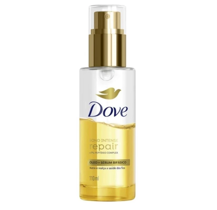 Óleo e Sérum Capilar Bifásico Dove Bond Intense Repair 110ml — Dove | Farmácia Resyla