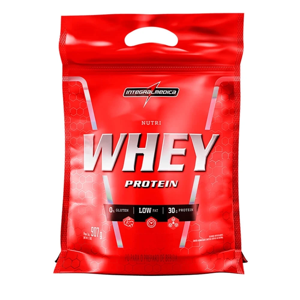 Nutri Whey Protein 907g – Refil Integralmedica – Full Entrega Rapida (Sem Sabor) — Integralmedica | Farmácia Resyla