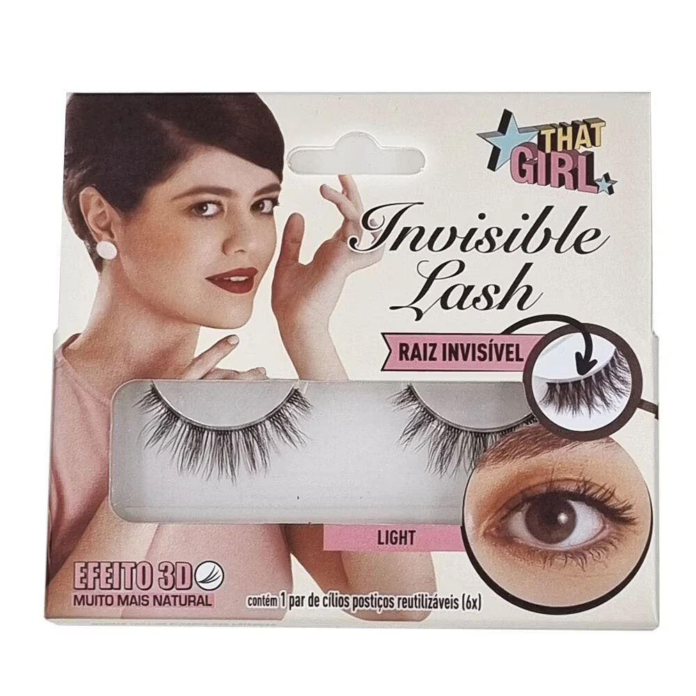 Cilios Postiços That Girl Invisible Lash 3D Light — | Farmácia Resyla
