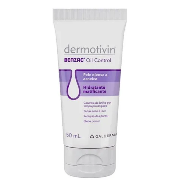 Hidratante Matificante Facial Dermotivin Benzac 50ml — | Farmácia Resyla