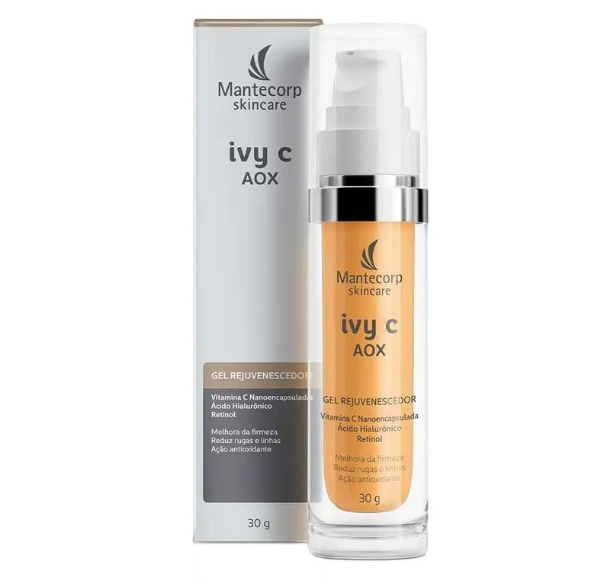 Gel Rejuvenescedor Facial Mantecorp Ivy C Aox 30g — Mantecorp | Farmácia Resyla