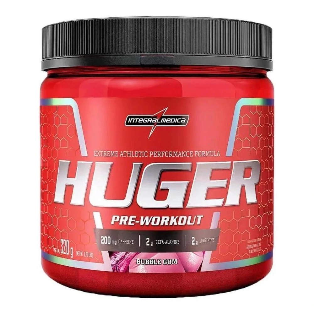 Pré-Treino Huger 320G Bubble Gum – Integralmedica — Integralmédica | Farmácia Resyla
