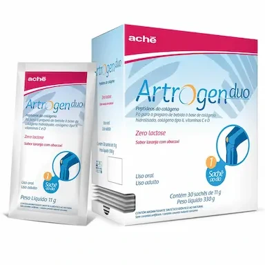 Colágeno Artrogen Duo Sabor Laranja com Abacaxi – 30 Sachês de 11g cada — | Farmácia Resyla