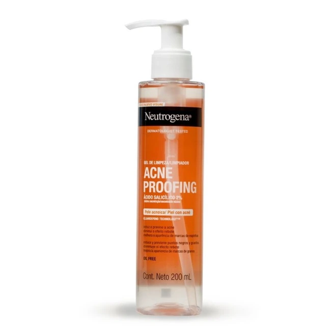 Gel de limpeza Neutrogena Acne Proofing 200ml — Neutrogena | Farmácia Resyla