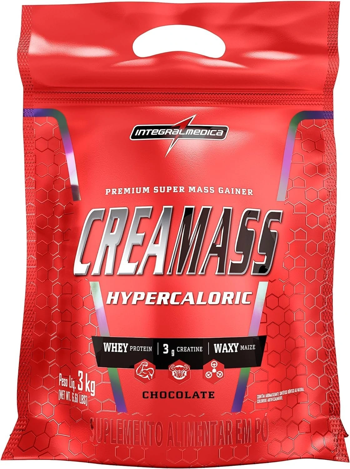 Integralmédica – Hipercalórico Creamass – Chocolate – pouch 3kg — Integralmedica | Farmácia Resyla