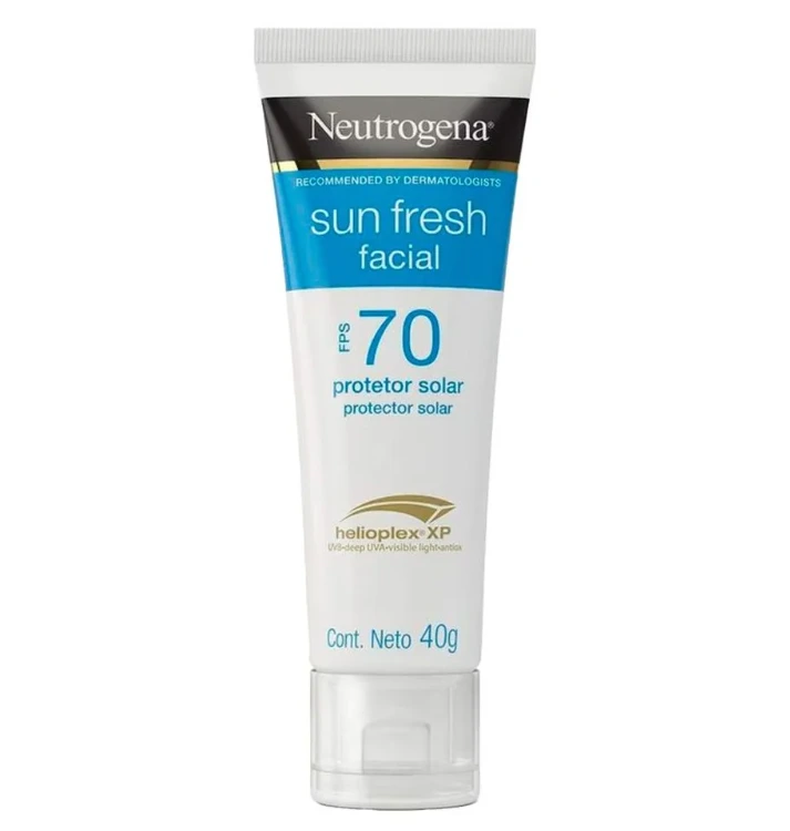 Neutrogena Sun Fresh Protetor Solar Facial Fps70 40g — Neutrogena | Farmácia Resyla