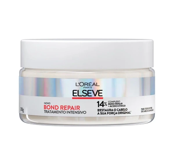 Máscara de Tratamento Intensivo L’Oréal Paris Elseve Bond Repair 200g — Elseve | Farmácia Resyla
