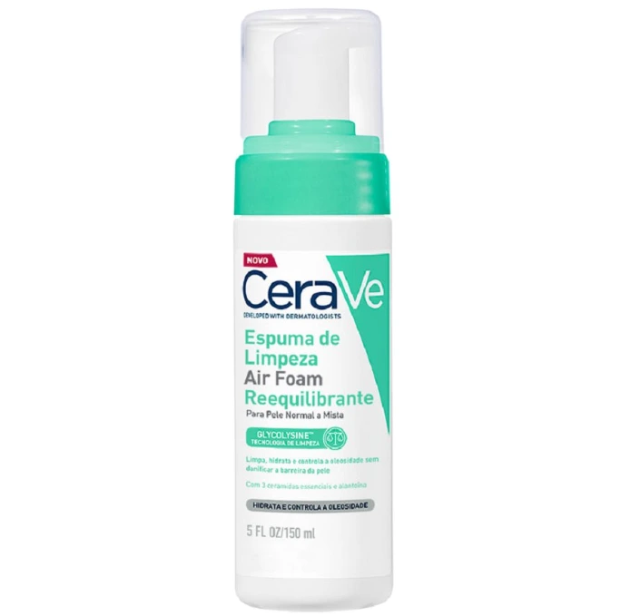 Espuma de Limpeza Facial Air Foam Cerave 150ml — Cerave | Farmácia Resyla