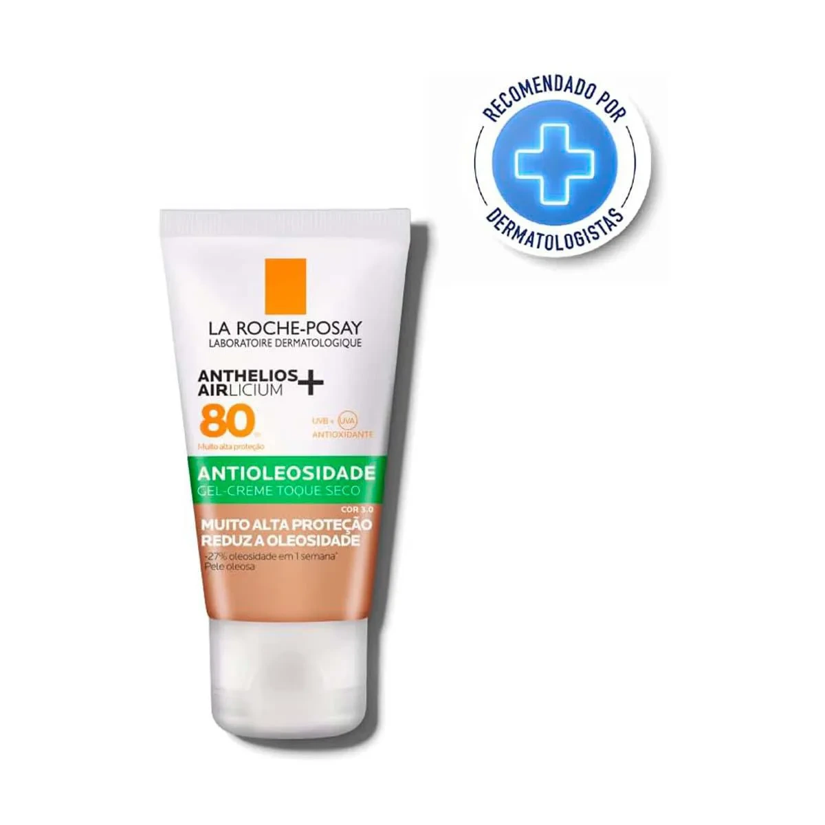 Protetor Solar Facial La Roche-Posay Anthelios Airlicium+ FPS 80 Cor 3.0 40g — La Roche-Posay | Farmácia Resyla