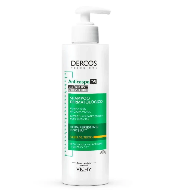Shampoo Anticaspa Vichy Dercos DS Cabelos Normais a Oleosos 300g — Vichy | Farmácia Resyla