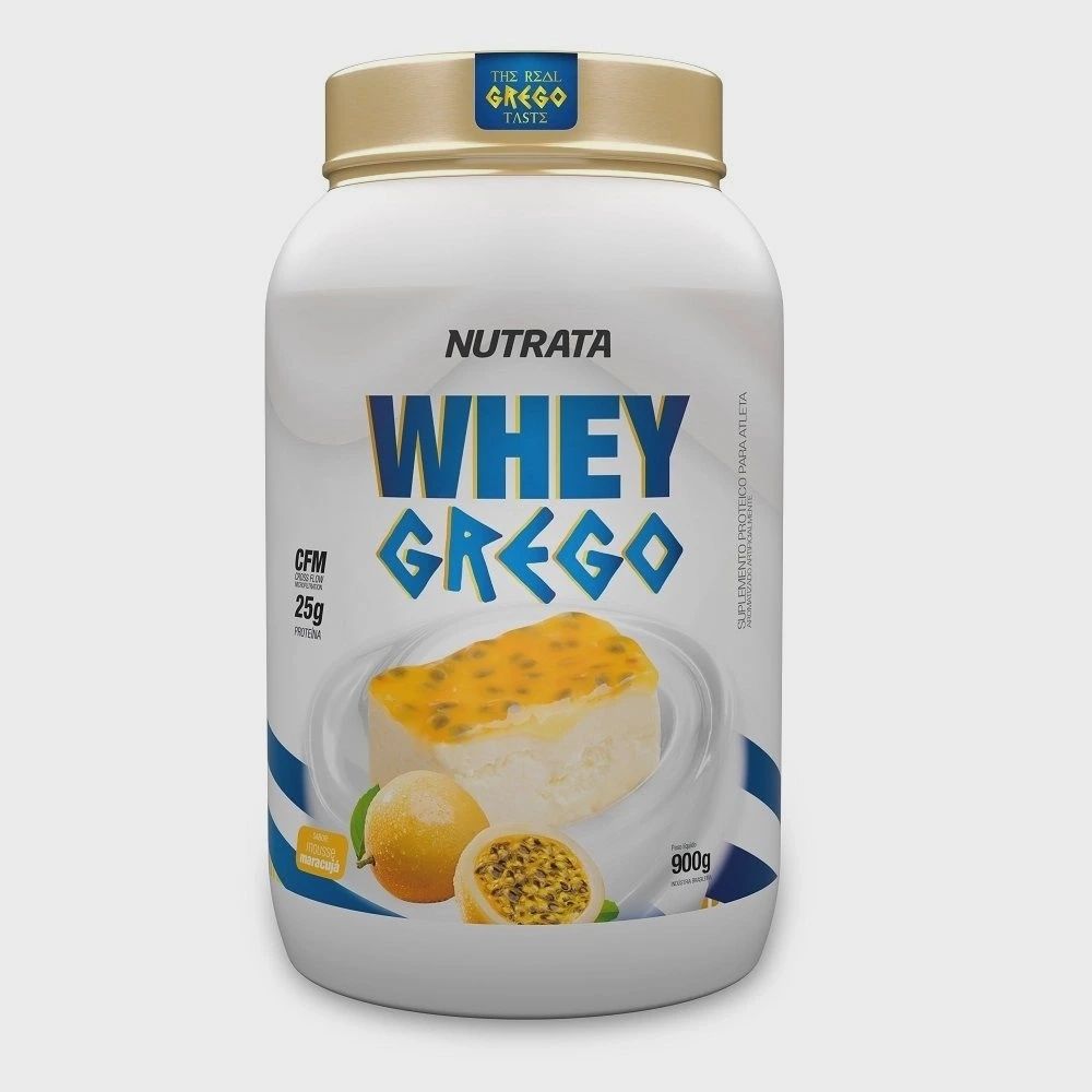 Whey Grego 900gr – Nutrata (Mousse de Maracujá) — Nutrata | Farmácia Resyla