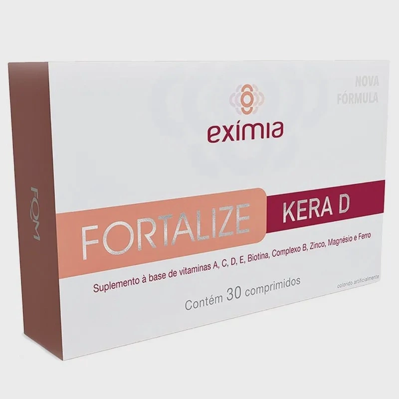 Eximia Fortalize Kera D 30 comprimidos — Eximia | Farmácia Resyla