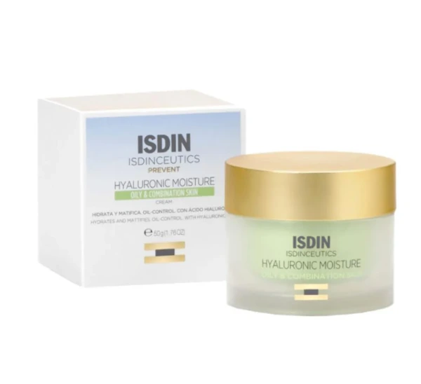 Creme Hyaluronic Moisture Isdinceutics Oily Isdin 50g — Isdin | Farmácia Resyla