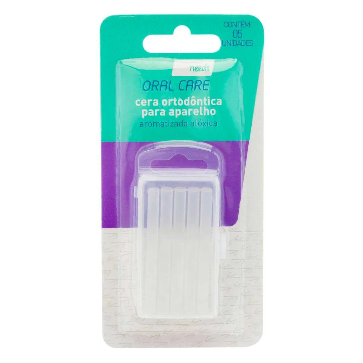 Cera Ortodôntica para Aparelho Needs Oral Care 5 unidades — Needs | Farmácia Resyla