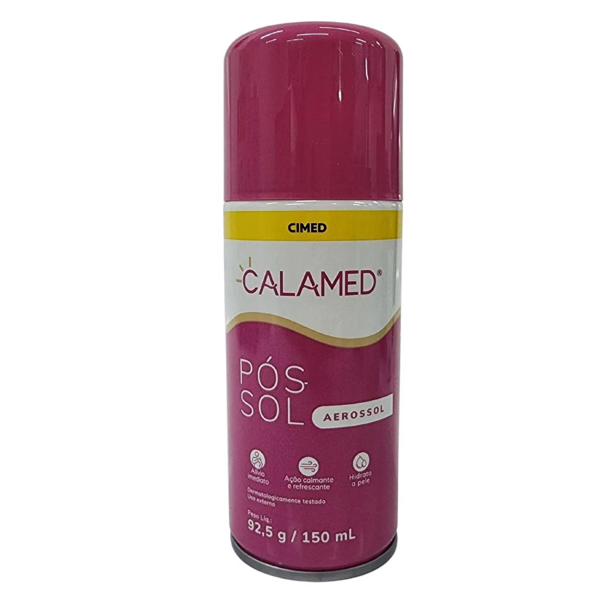 Pós Sol Spray Aerossol Calamed Cimed 150ml / 92,5g — Cimed | Farmácia Resyla
