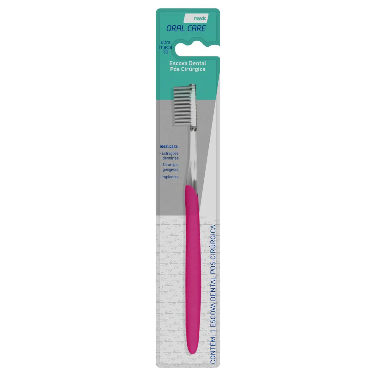 Escova de Dente Needs Oral Care Pós Cirúrgica Ultramacia 1 Unidade — Needs | Farmácia Resyla