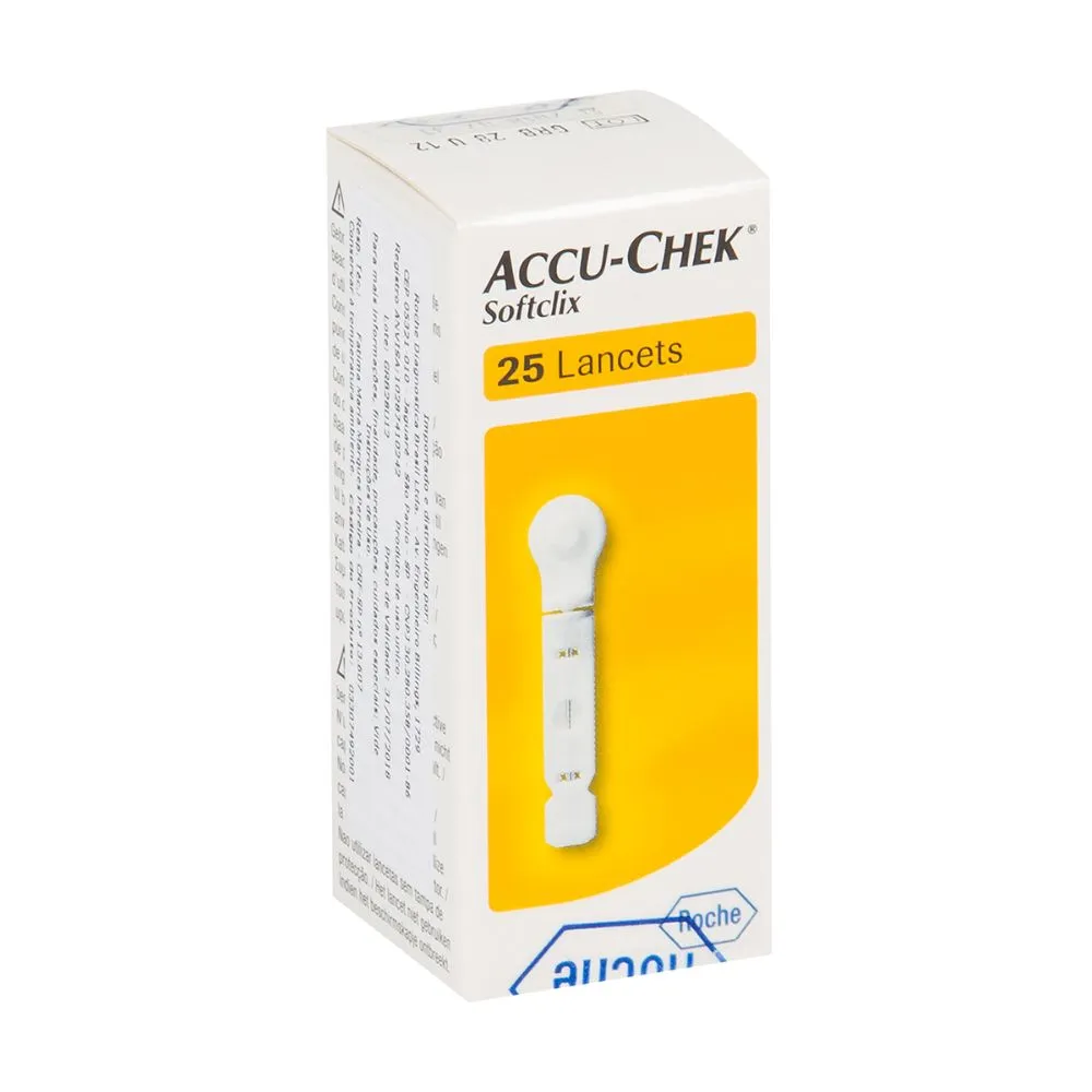 Lanceta Accu-chek Softclix 25 Unidades — | Farmácia Resyla