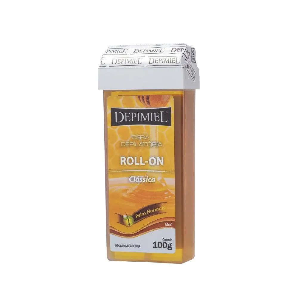 Cera Depilatória Roll On Depimiel Amarelo Refil 100g — | Farmácia Resyla