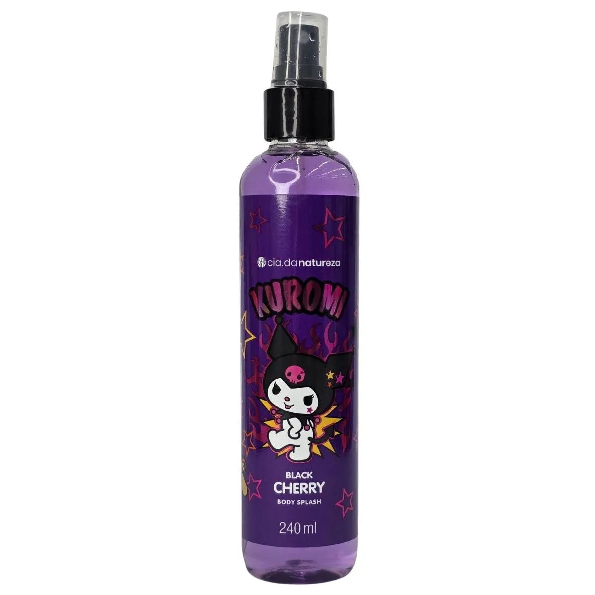 Body Splash Black Cherry Kuromi Vegano Cia. da Natureza 240Ml — | Farmácia Resyla