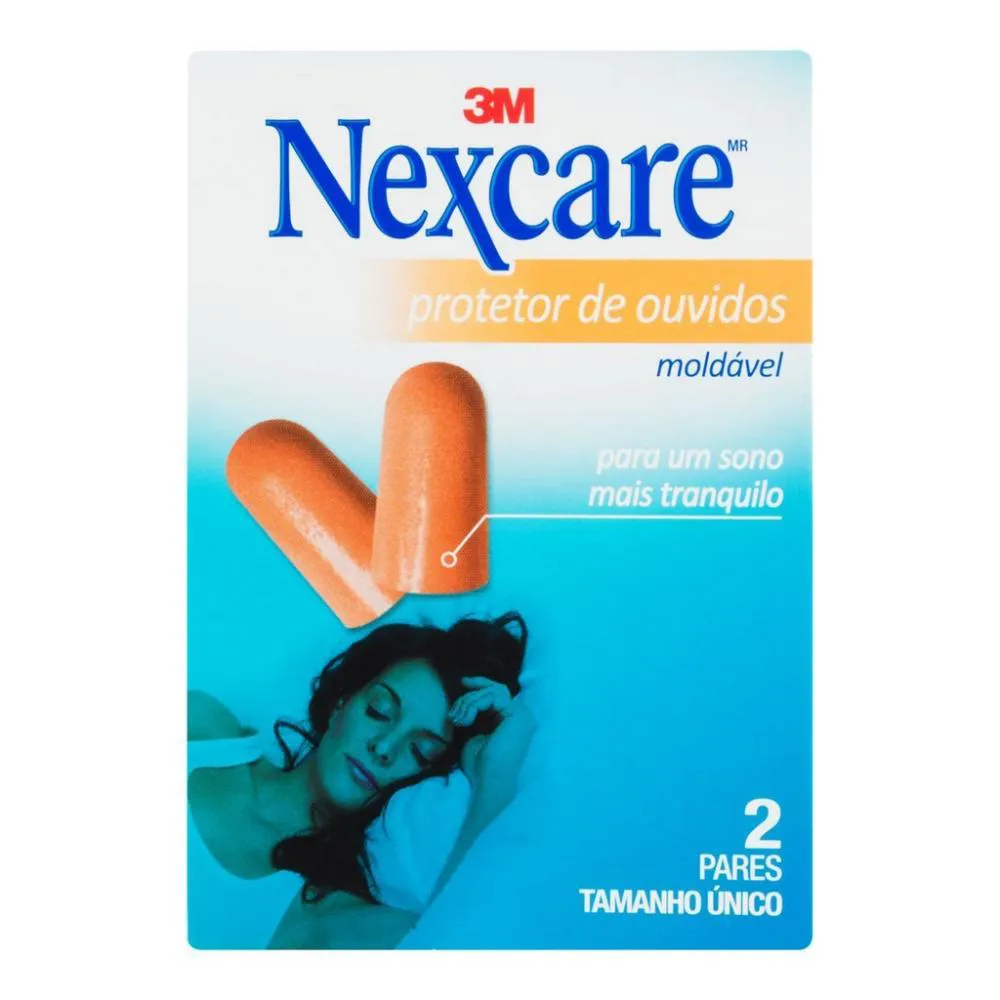 Nexcare 3m Protetor Ouvidos Moldavel Tamanho Unico 2 Pares — | Farmácia Resyla