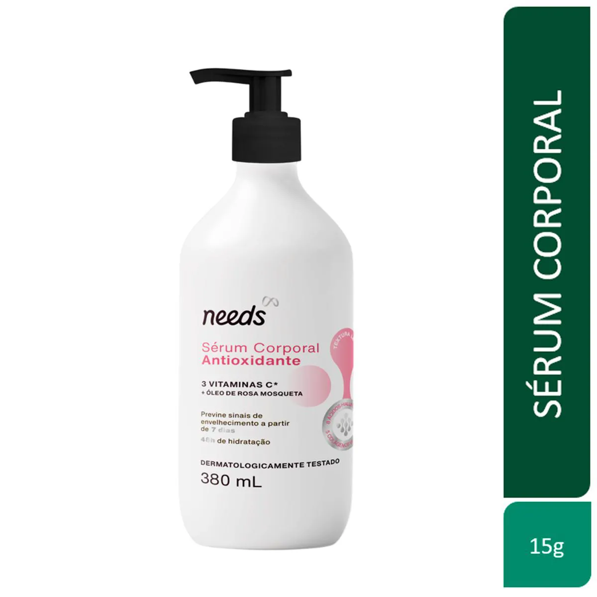 Sérum Corporal Antioxidante Needs 380ml — Needs | Farmácia Resyla