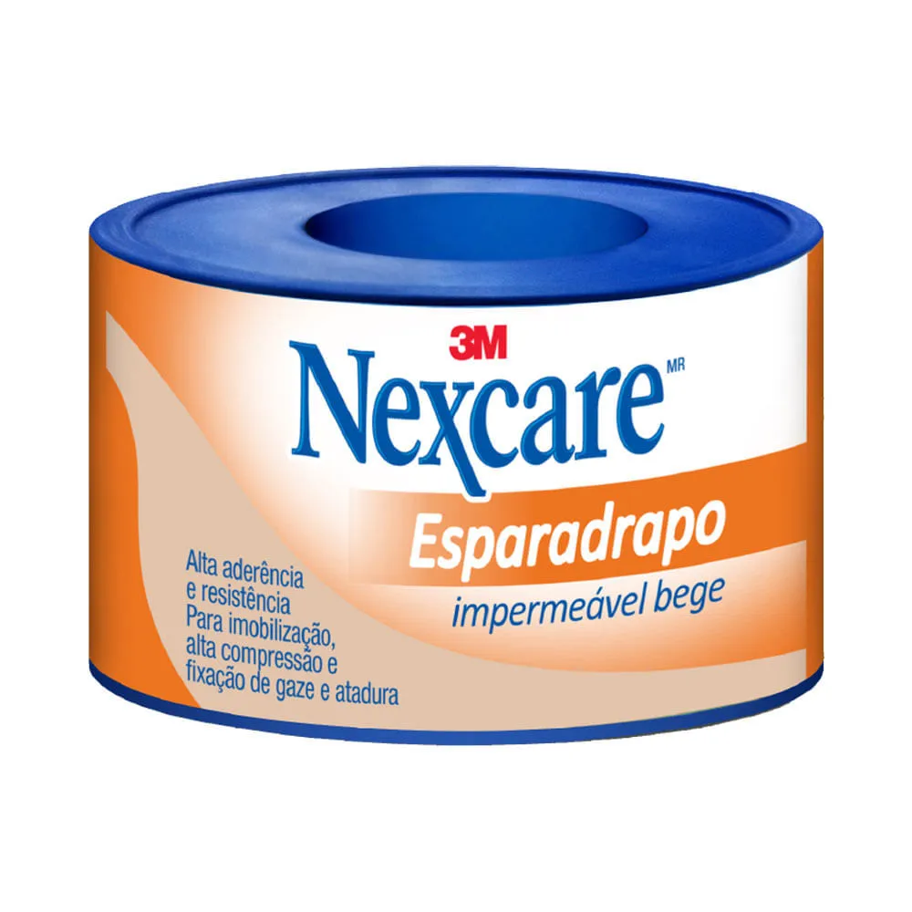 Esparadrapo 3m Nexcare 25mmx3m Impermeavel Bege — | Farmácia Resyla
