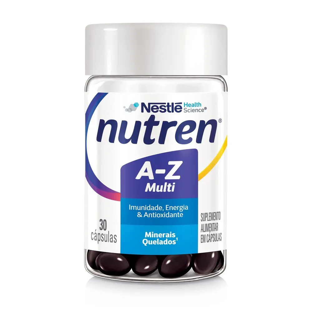 Suplemento Alimentar Nutren A-z Multivitamínico 30 Cápsulas — Nutren | Farmácia Resyla