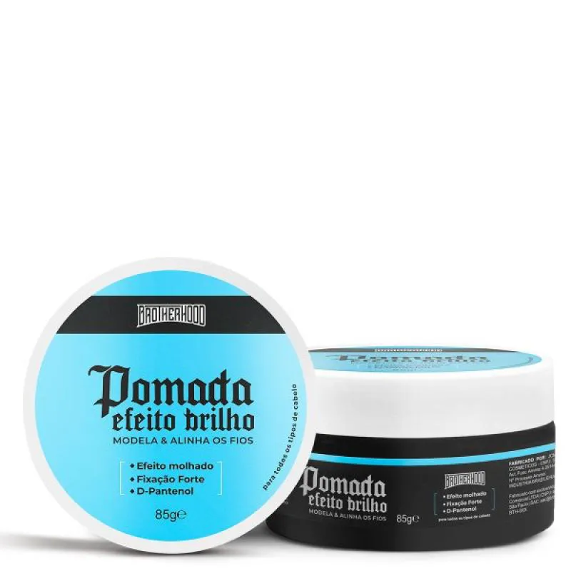Pomada para Cabelo Efeito Brilho Bth - 85g — | Farmácia Resyla