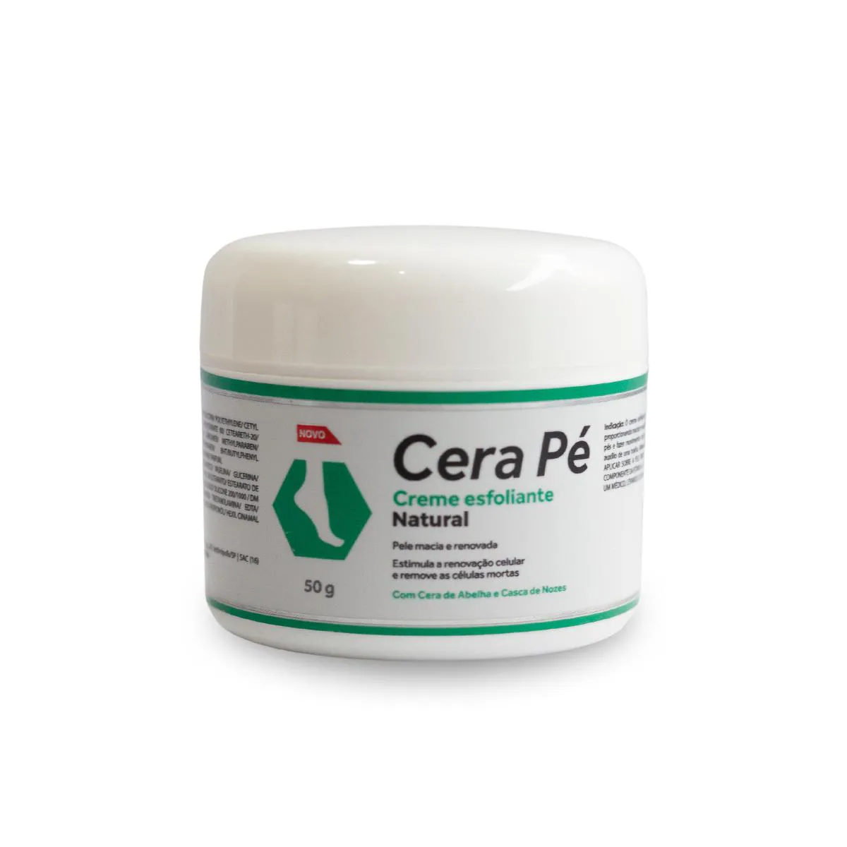 Cera Pé Esfoliante para Os Pés Pote 50g — | Farmácia Resyla
