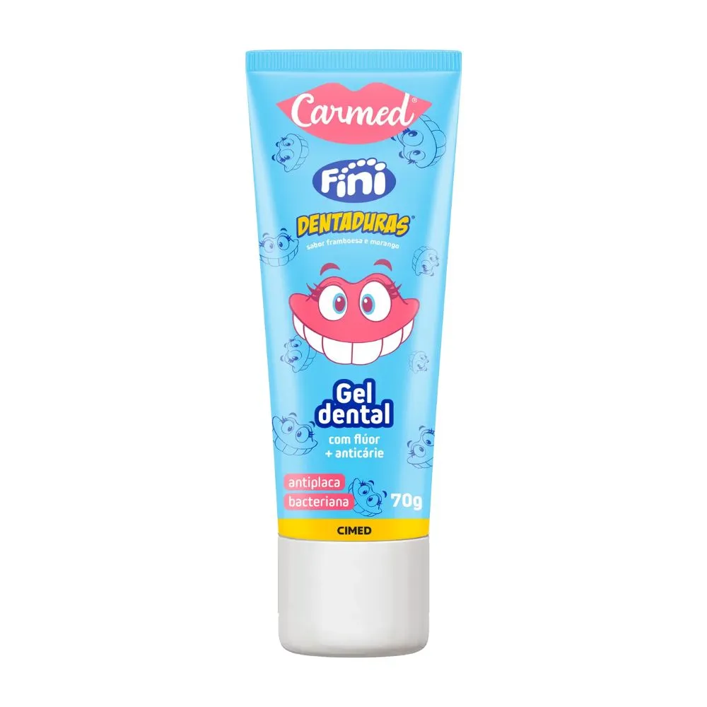 Gel Dental Carmed Fini 70gr Dentaduras — | Farmácia Resyla