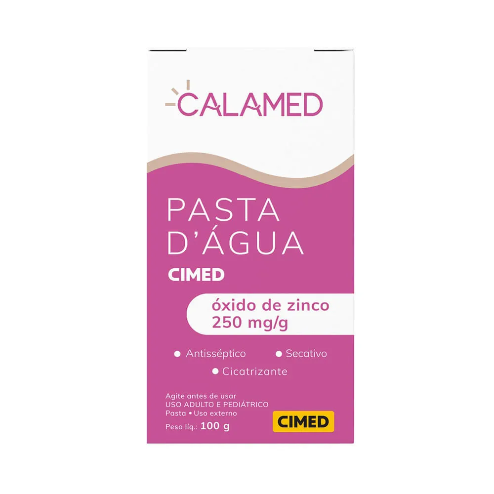 Pasta Dágua Calamed 100g — | Farmácia Resyla