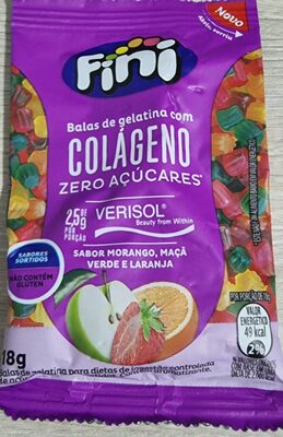 Fini Balas de Gelatina com Colageno Zero Açúcares — | Farmácia Resyla
