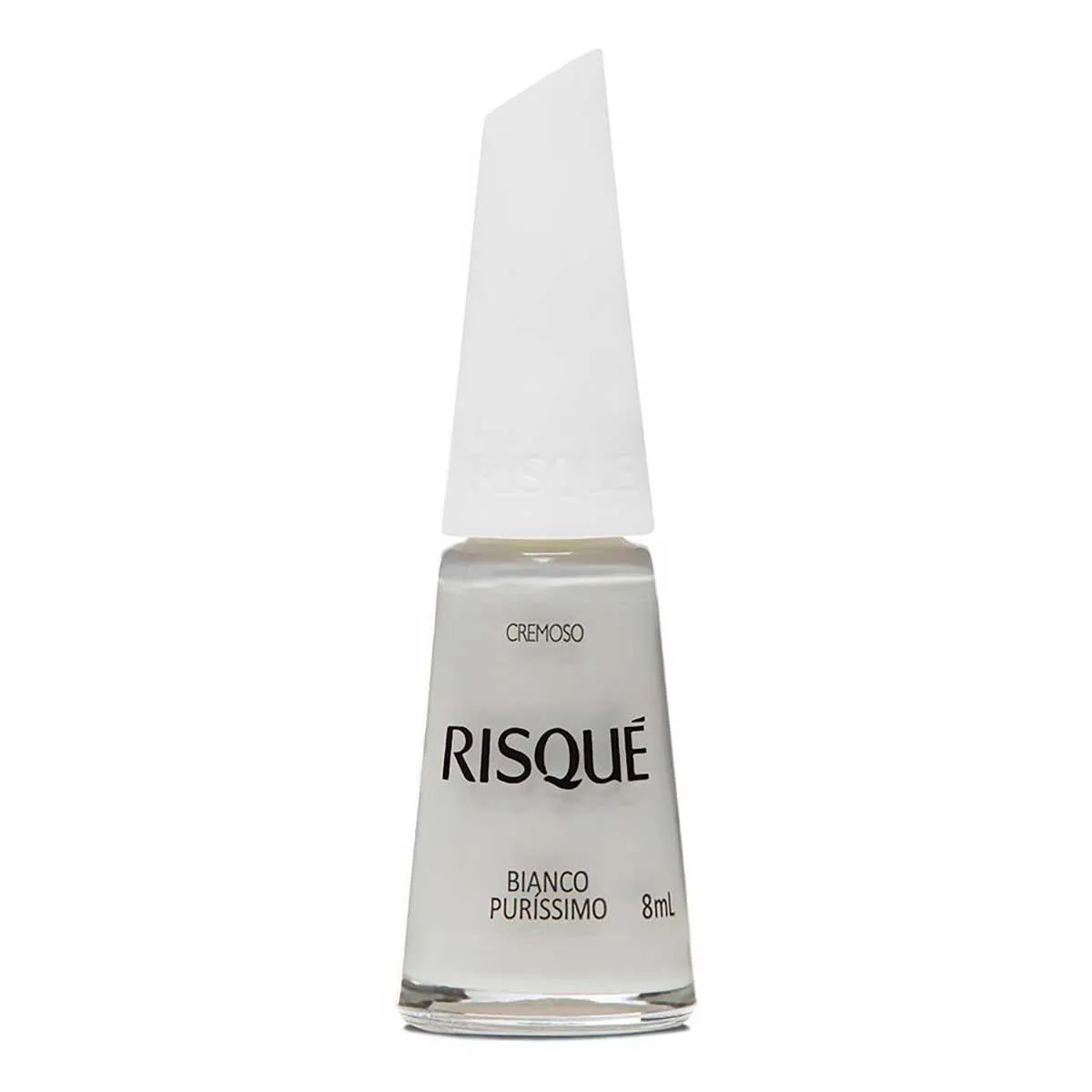 Esmalte Cremoso Risqué 8ml - Bianco Puríssimo — Risqué | Farmácia Resyla