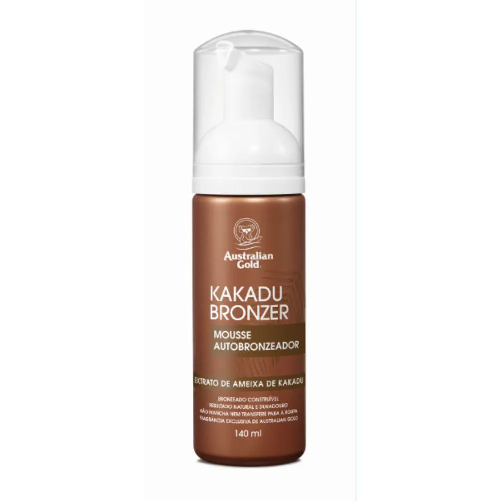 Mousse Autobronzeador Australian Gold Kakadu Bronzer 140ml — | Farmácia Resyla