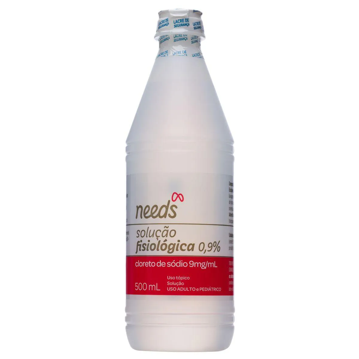 Soro Fisiológico Cloreto de Sódio 0,9% Needs 500ml — Needs | Farmácia Resyla