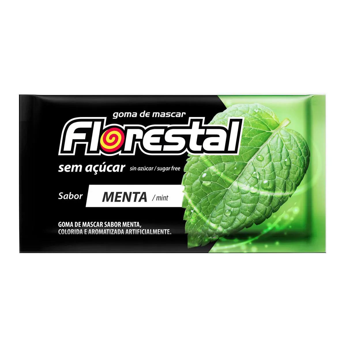 Chiclete Florestal Menta 5 unidades — | Farmácia Resyla