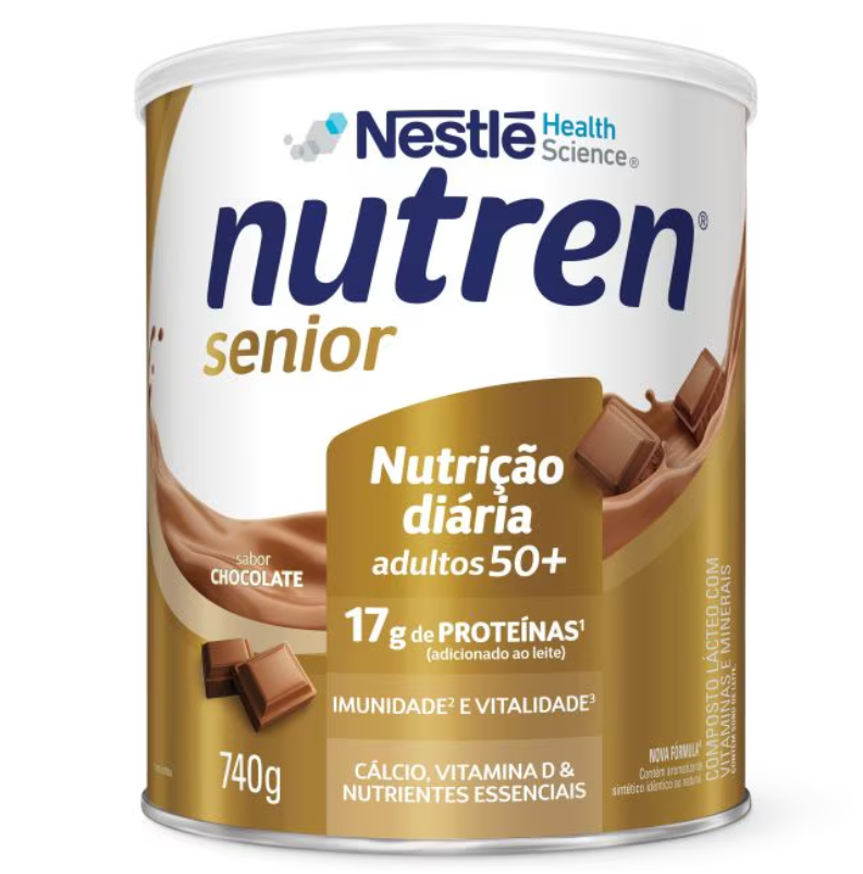 Nutren Senior sabor Chocolate 740g — Nutren | Farmácia Resyla