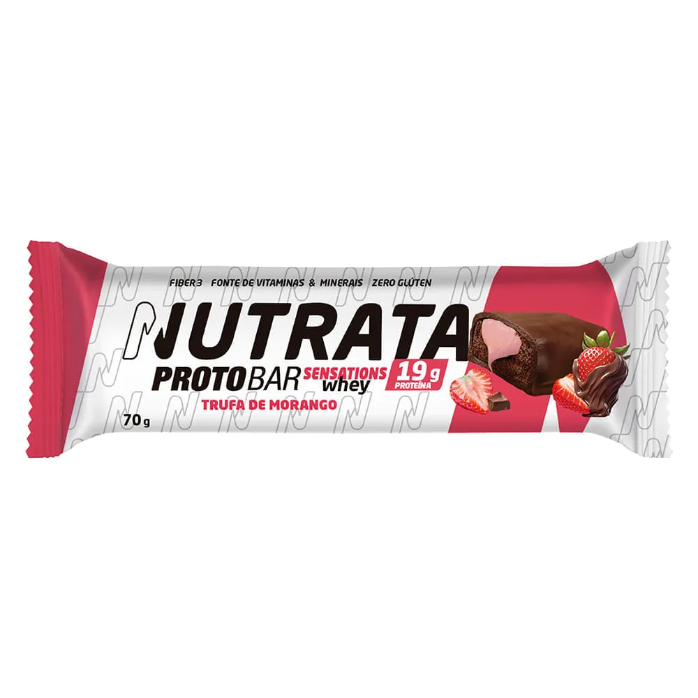 Barra De Proteína Nutrata Protobar Sensations Whey 70g — Nutrata | Farmácia Resyla