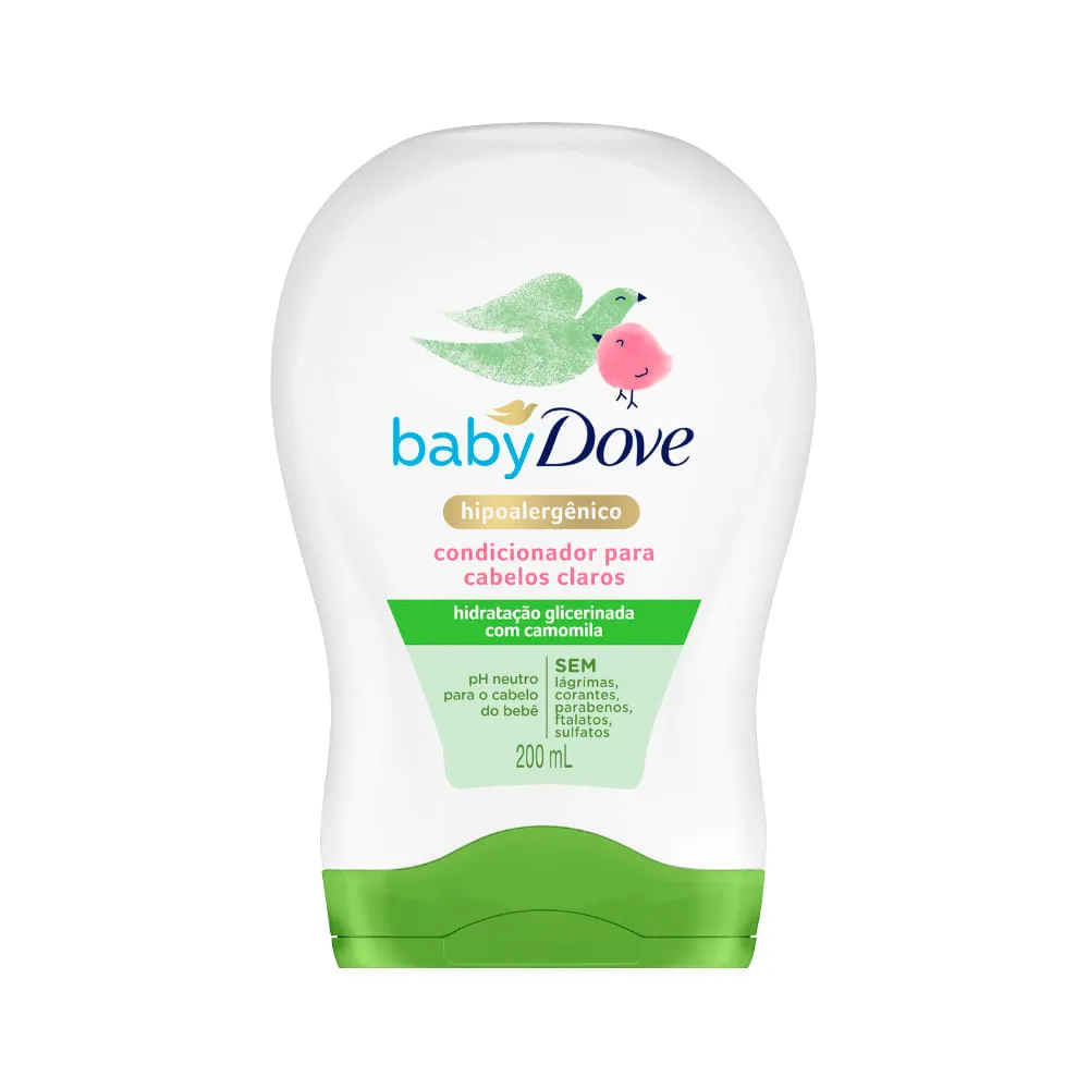 Condicionador Baby Dove Cabelos Claros 200ml — Dove | Farmácia Resyla