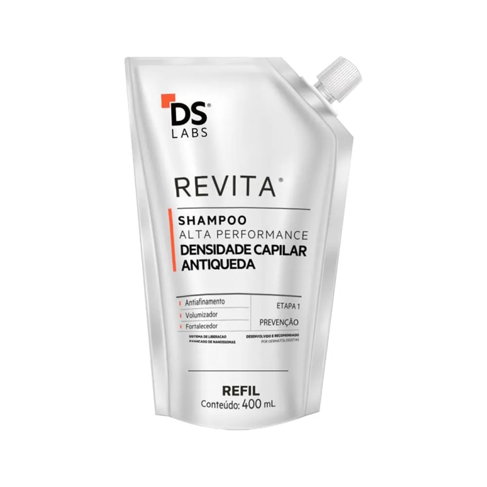 Shampoo Antiqueda Revita Alta Performance Densidade Capilar 400ml Refil — | Farmácia Resyla