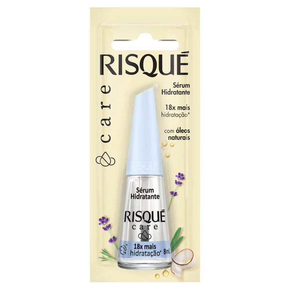 Esmalte Risqué Care 8ml Serum Hidratante — Risqué | Farmácia Resyla