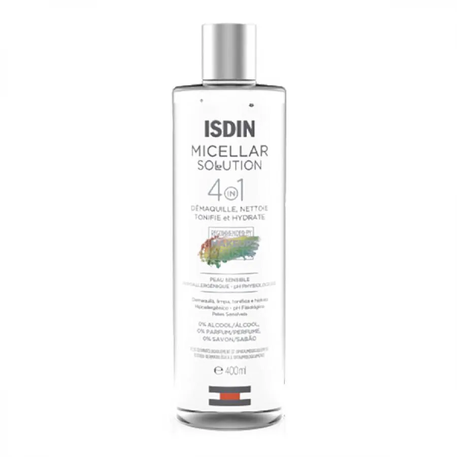 Isdin Micellar Solution 4 Em 1 400ml — Isdin | Farmácia Resyla