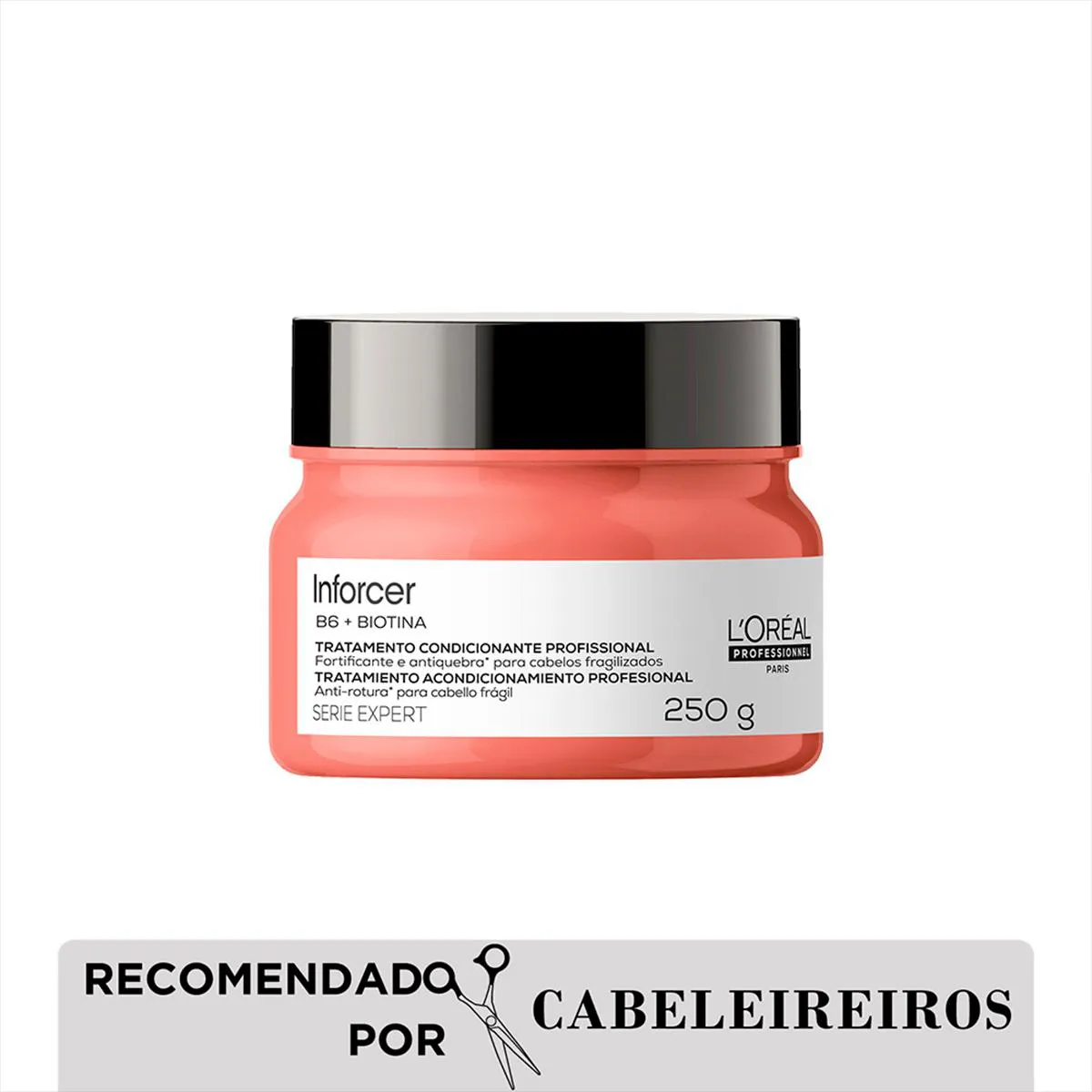 Máscara de Cabelo Fortalecedora L'Oréal Professionnel Inforcer Cabelos Danificados 250g — L'Oréal | Farmácia Resyla